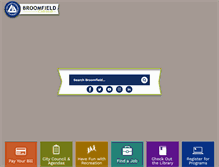 Tablet Screenshot of broomfield.org